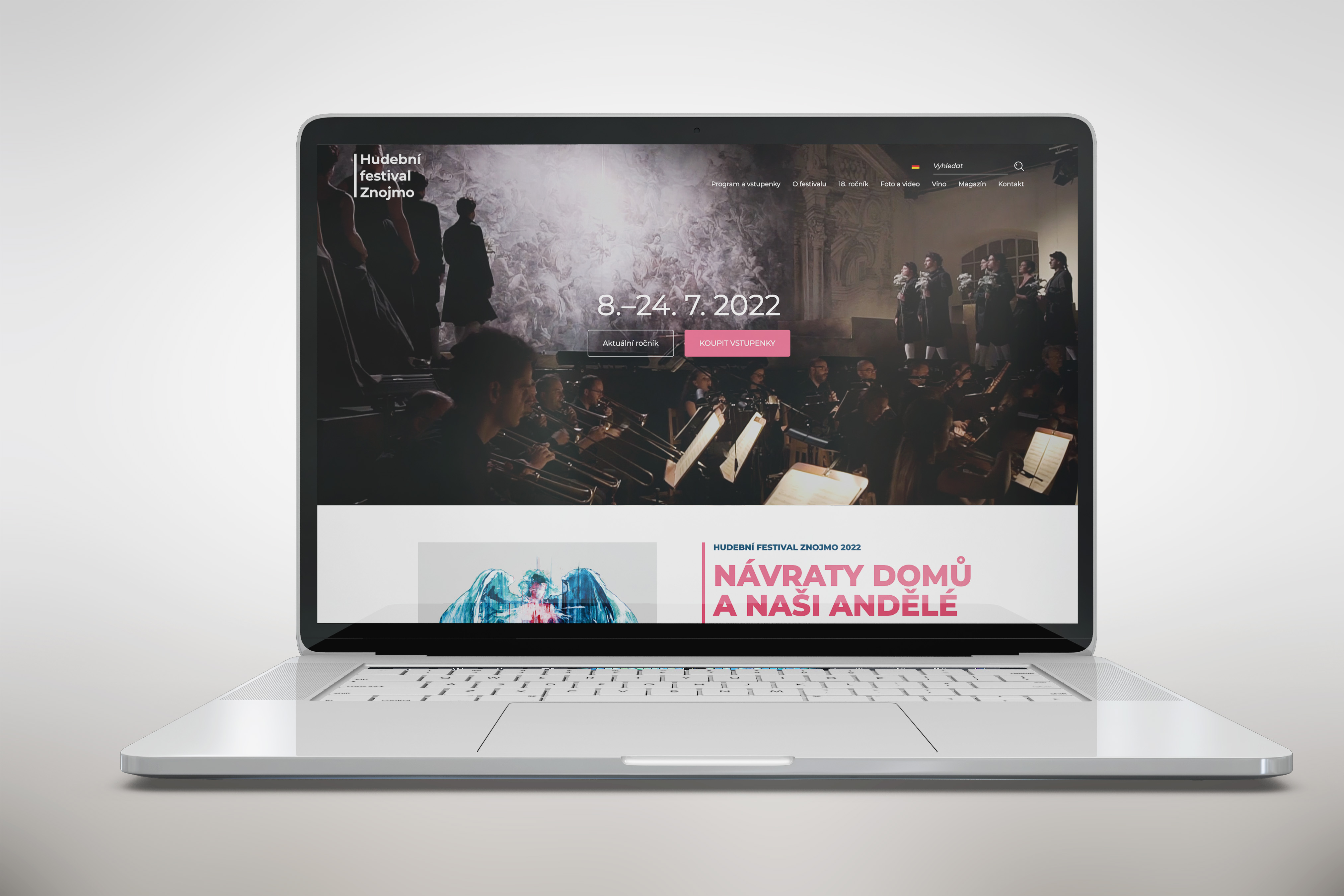 Hudební festival Znojmo - web Hudební festival Znojmo - web