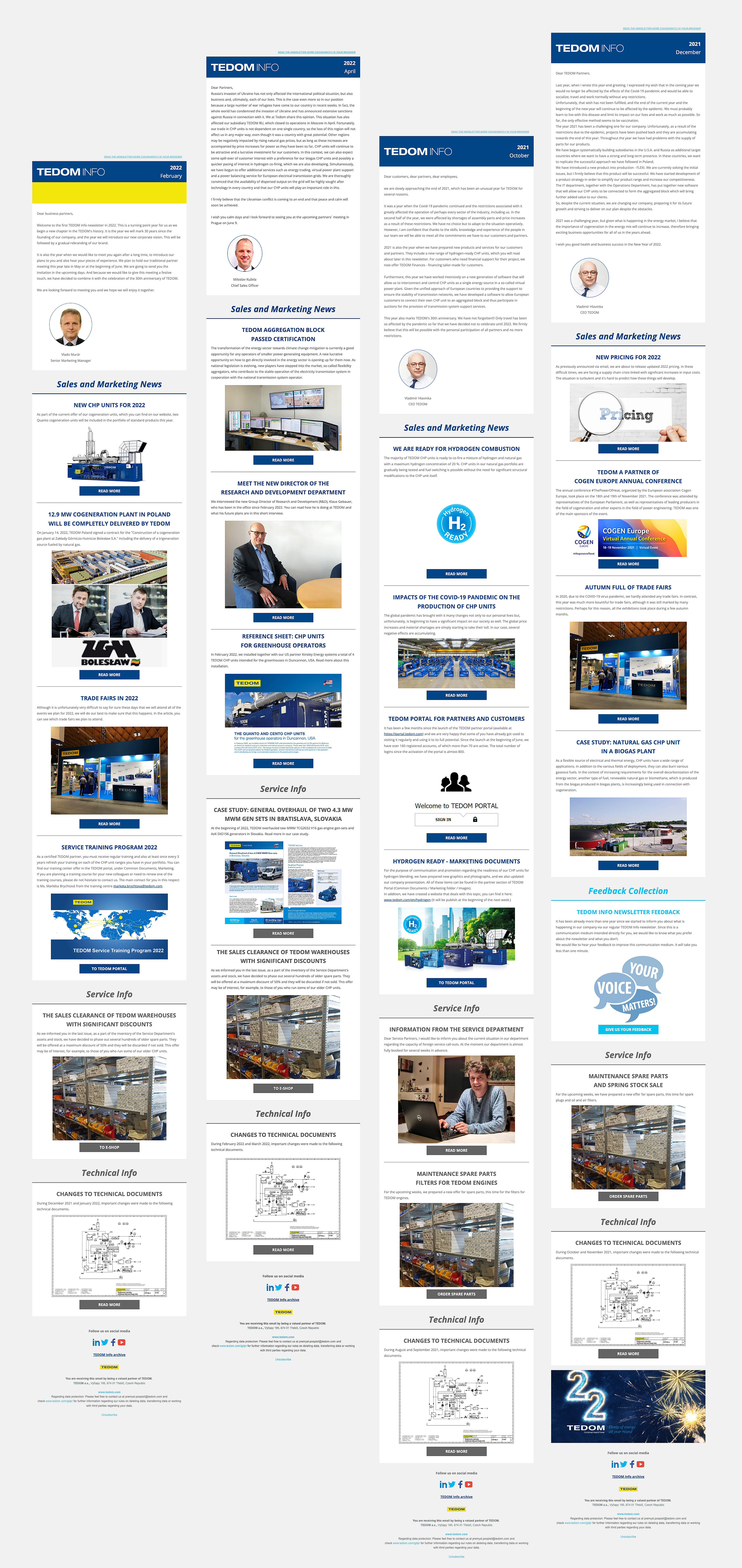 TEDOM - newsletter TEDOM - newsletter